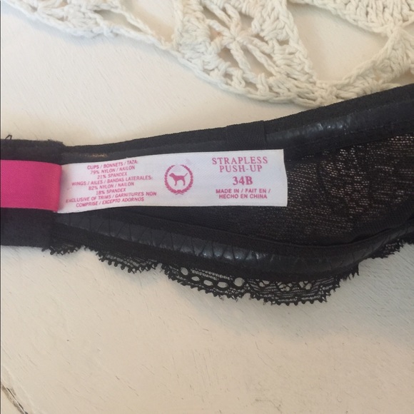 Victoria Secret Pink Strapless Bra!! - Picture 3 of 3